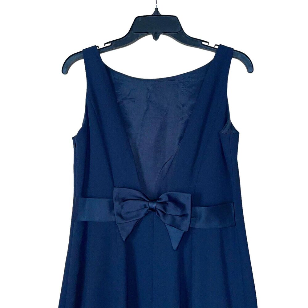 Vintage Column Dress Scoop Back Retro - Picture 7 of 12